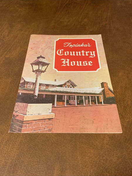 Topinkas Country House - Menu